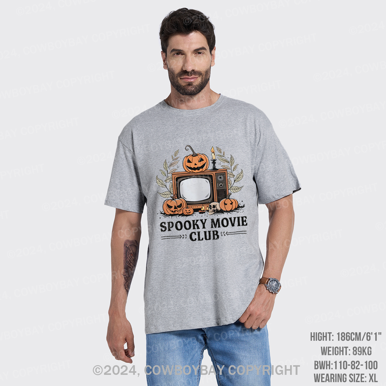 Halloween Horror,Spooky Movie Club T-Shirts