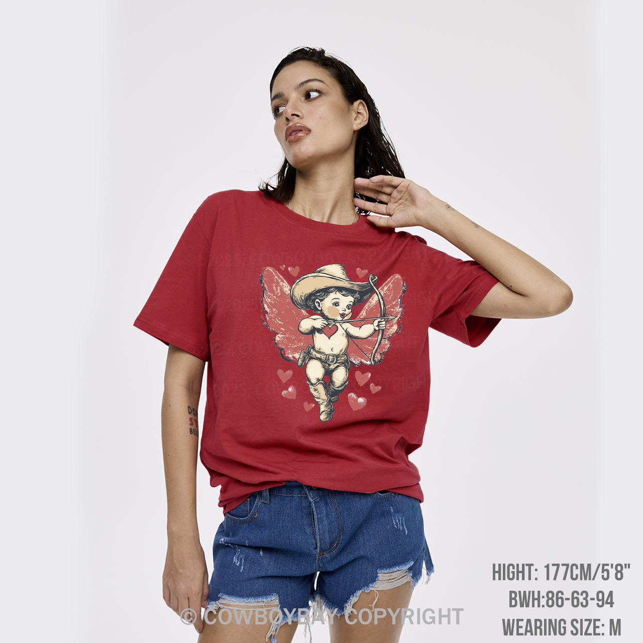 Retro Cupid Bow T-Shirts