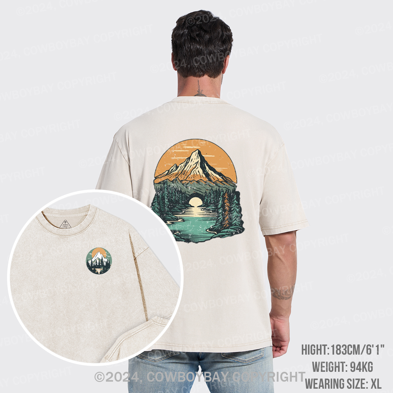 Tennessee National Park Forest Exploring Garment-dye Tees