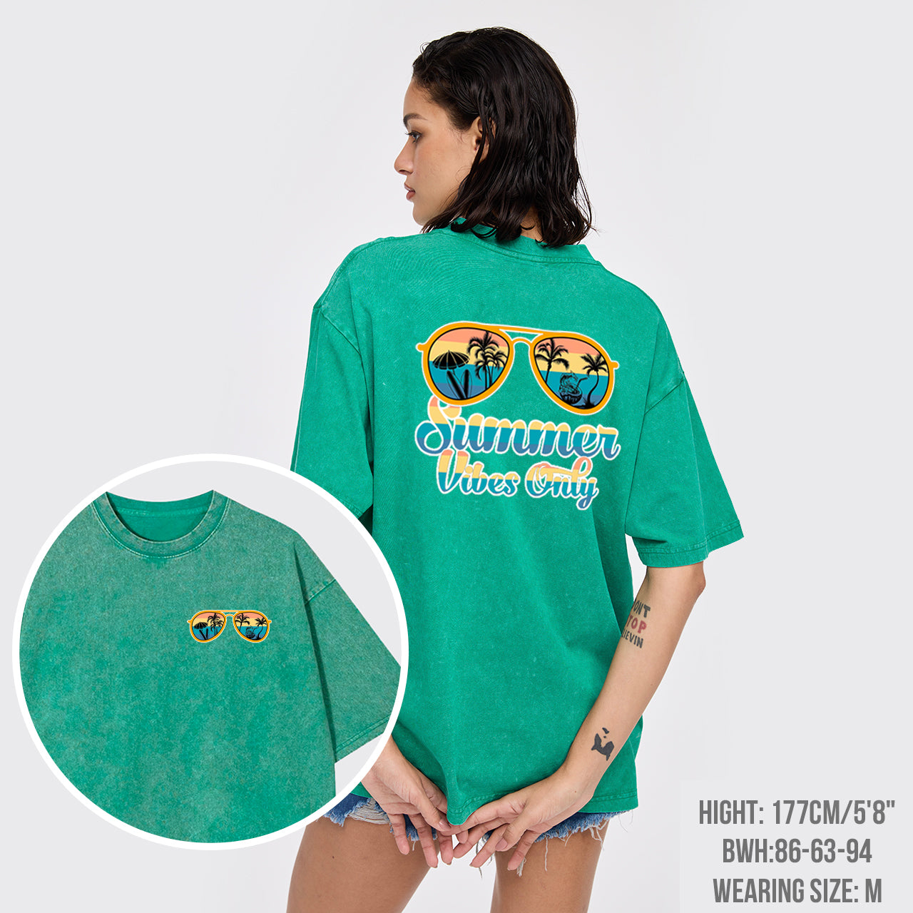 Summer Vibes Only Garment-dye Tees