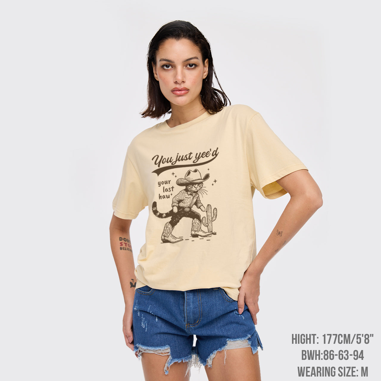 Cowboy Cat-You Just Yee'd Your Last Haw T-Shirts