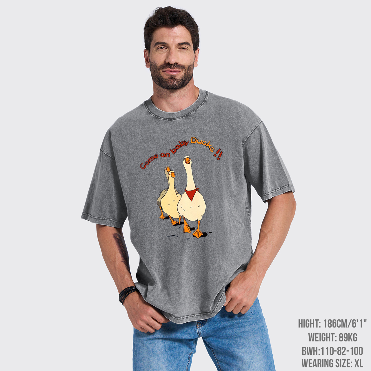 March with the Ducks Garment-dye Tees