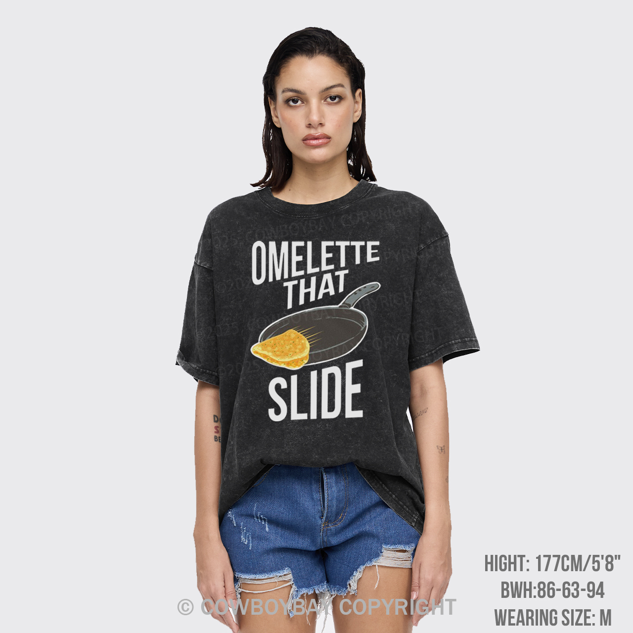 Omelette That Slide Garment-dye Tees