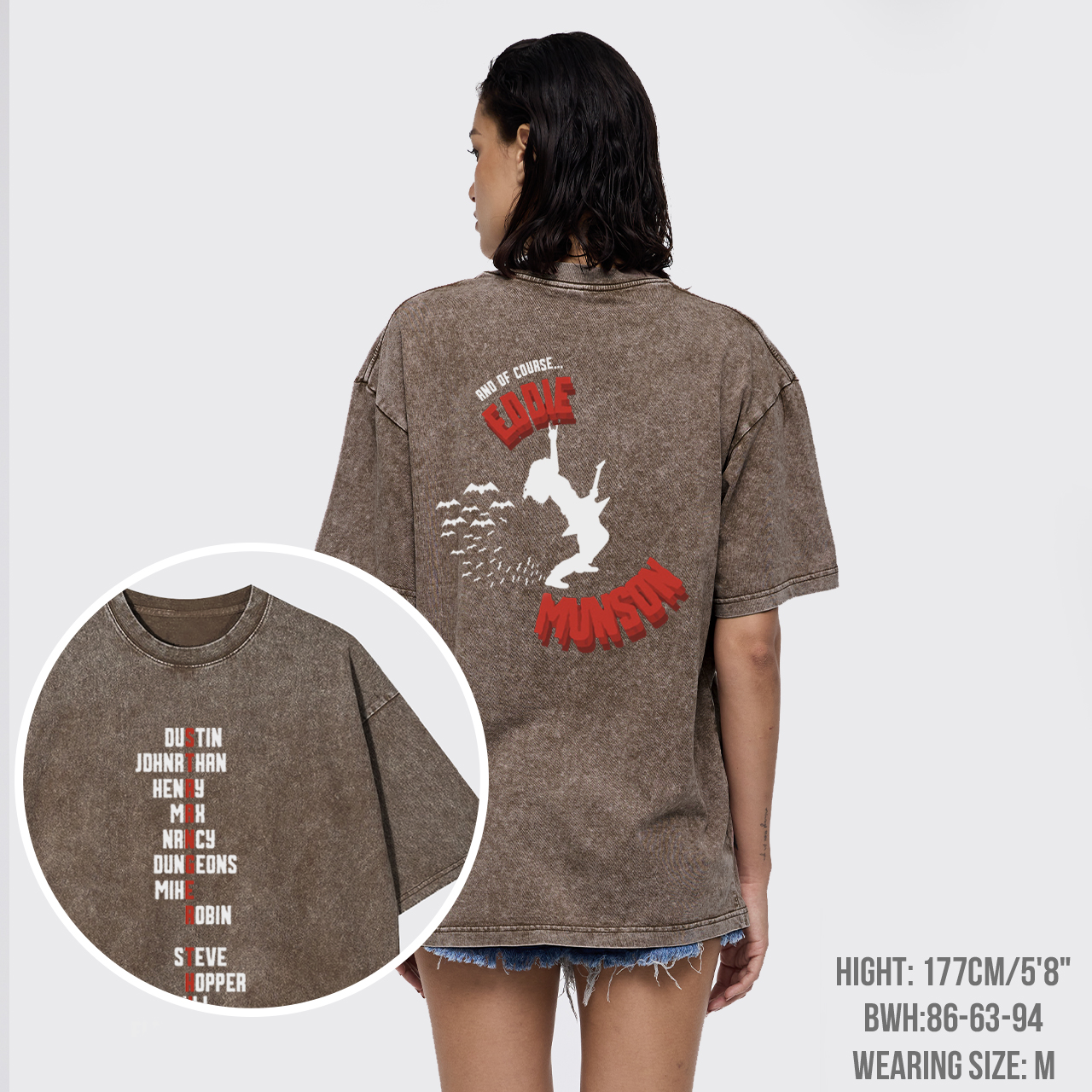 Horror Movies Garment-dye Tees