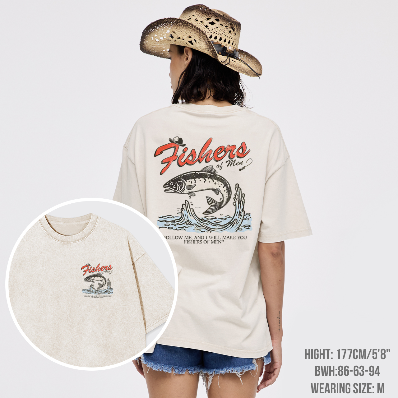 Fishers of Cowboy Garment-dye Tees