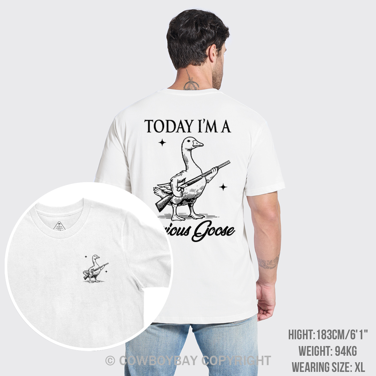 Today I'm Serious Goose T-Shirts