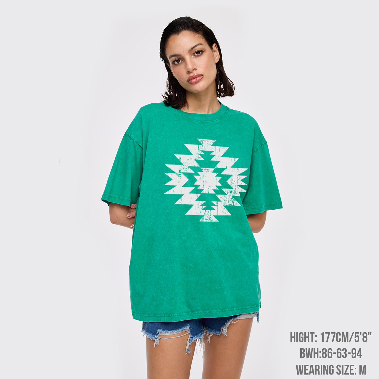 Western Aztec Garment-dye Tees