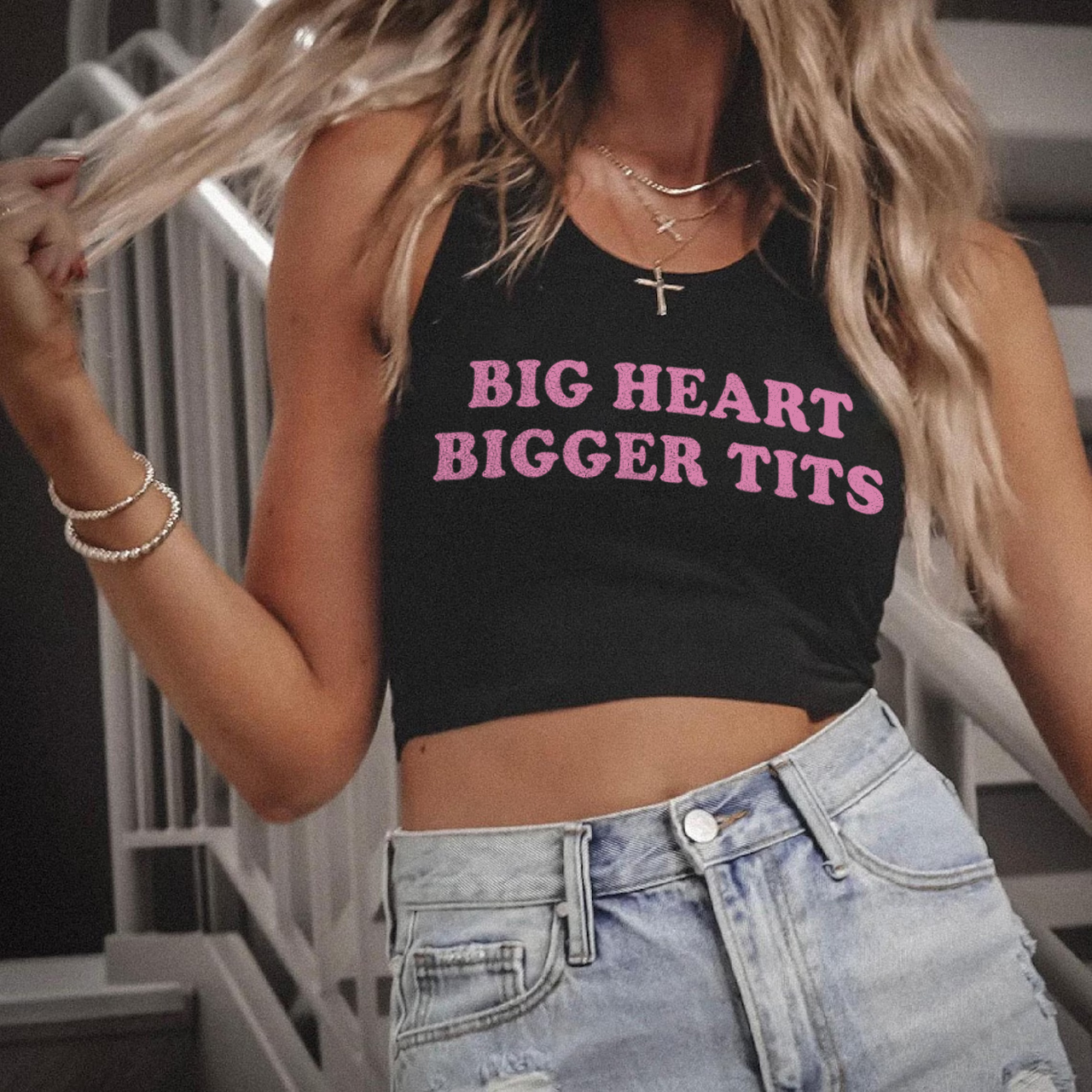Big Heart Bigger Tits Tank Top