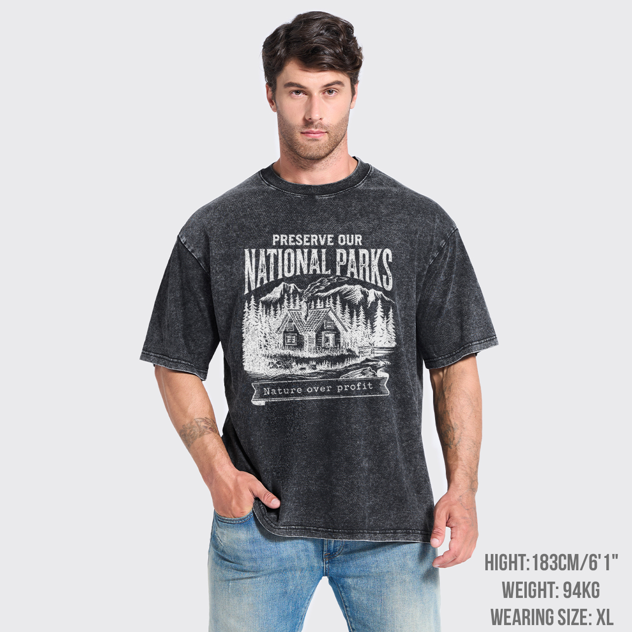 Vintage Protect Our National Parks Garment-dye Tees