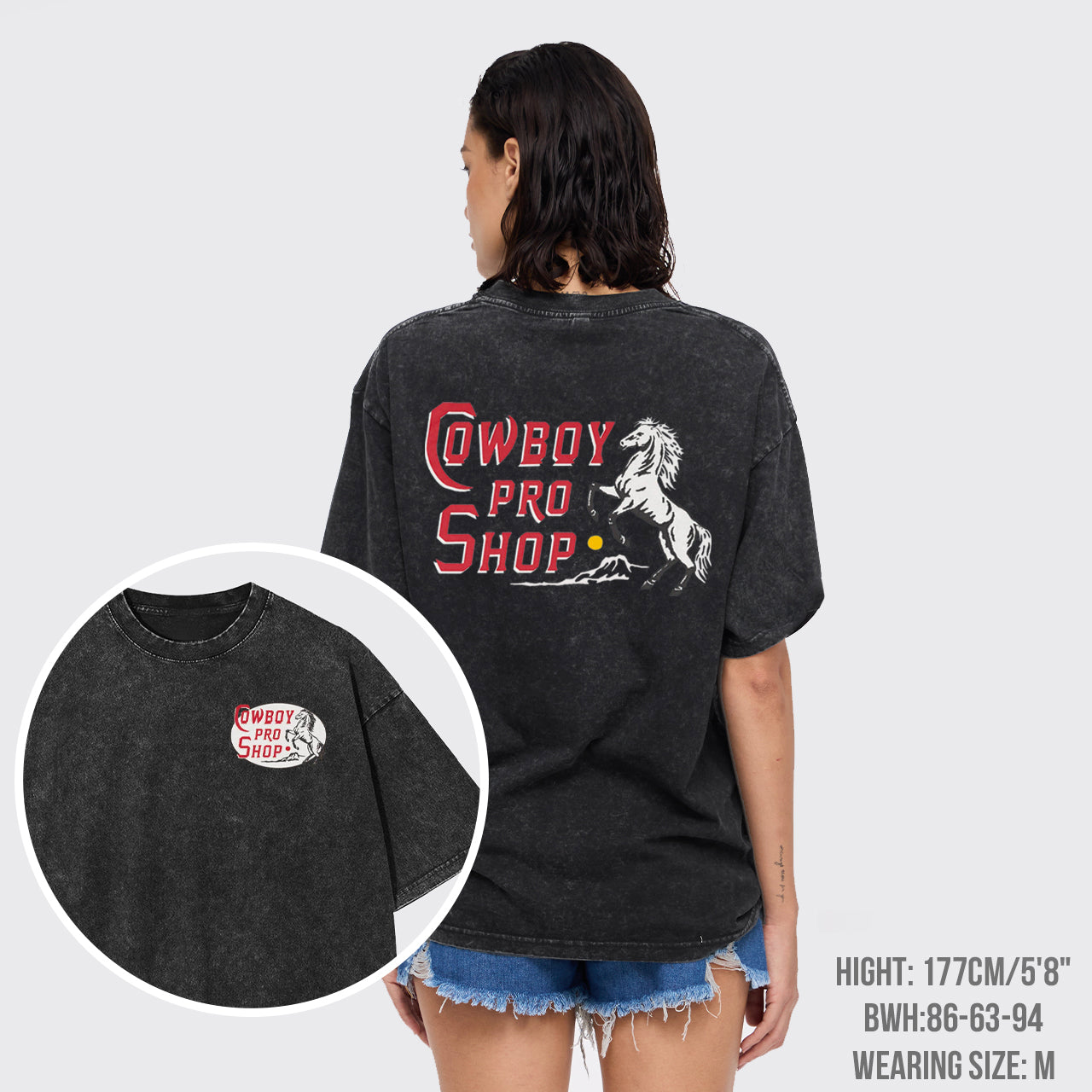 Wild Rodeo Spirit Garment-dye Tees