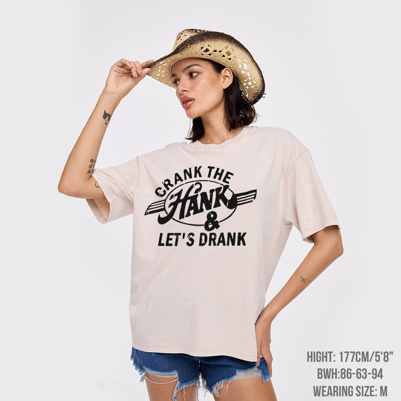 80S Country Music Garment-dye Tees