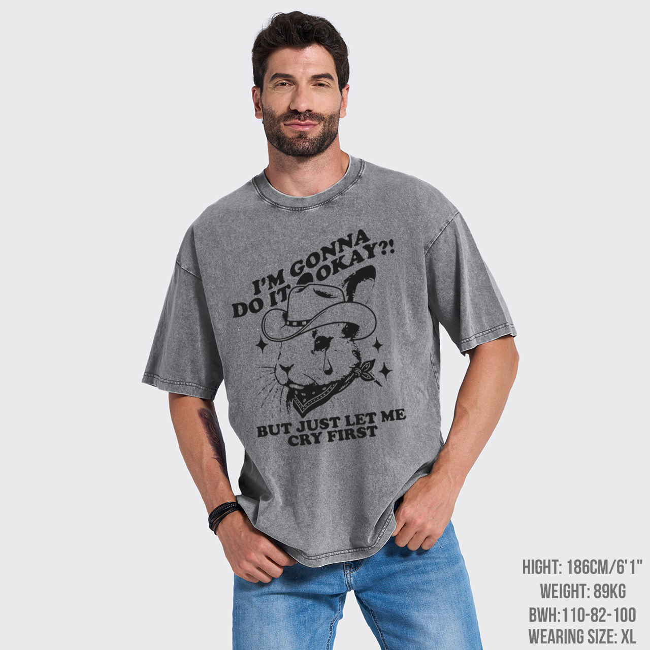 I'm Gonna Do It Okay Garment-dye Tees