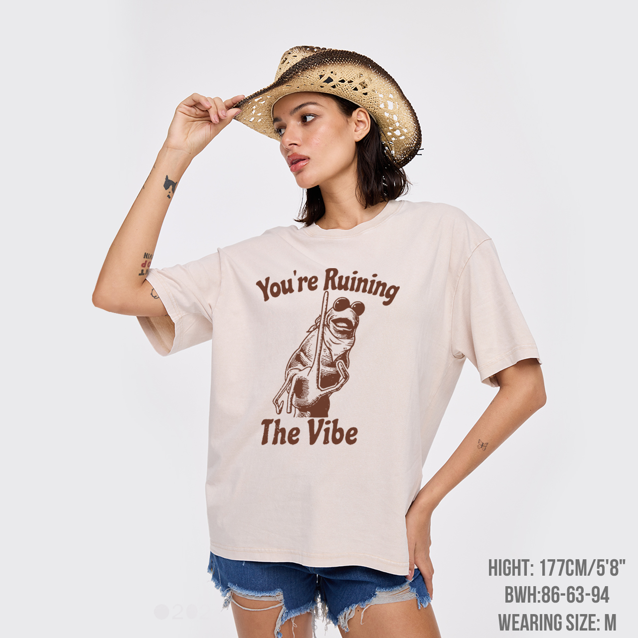 You're Ruining The Vibe Garment-dye Tees