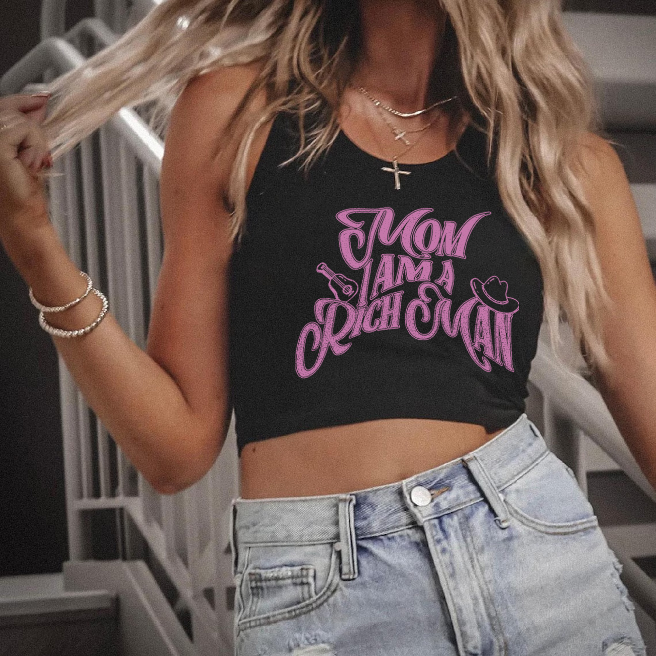  I'm A Rich Man Tank Top