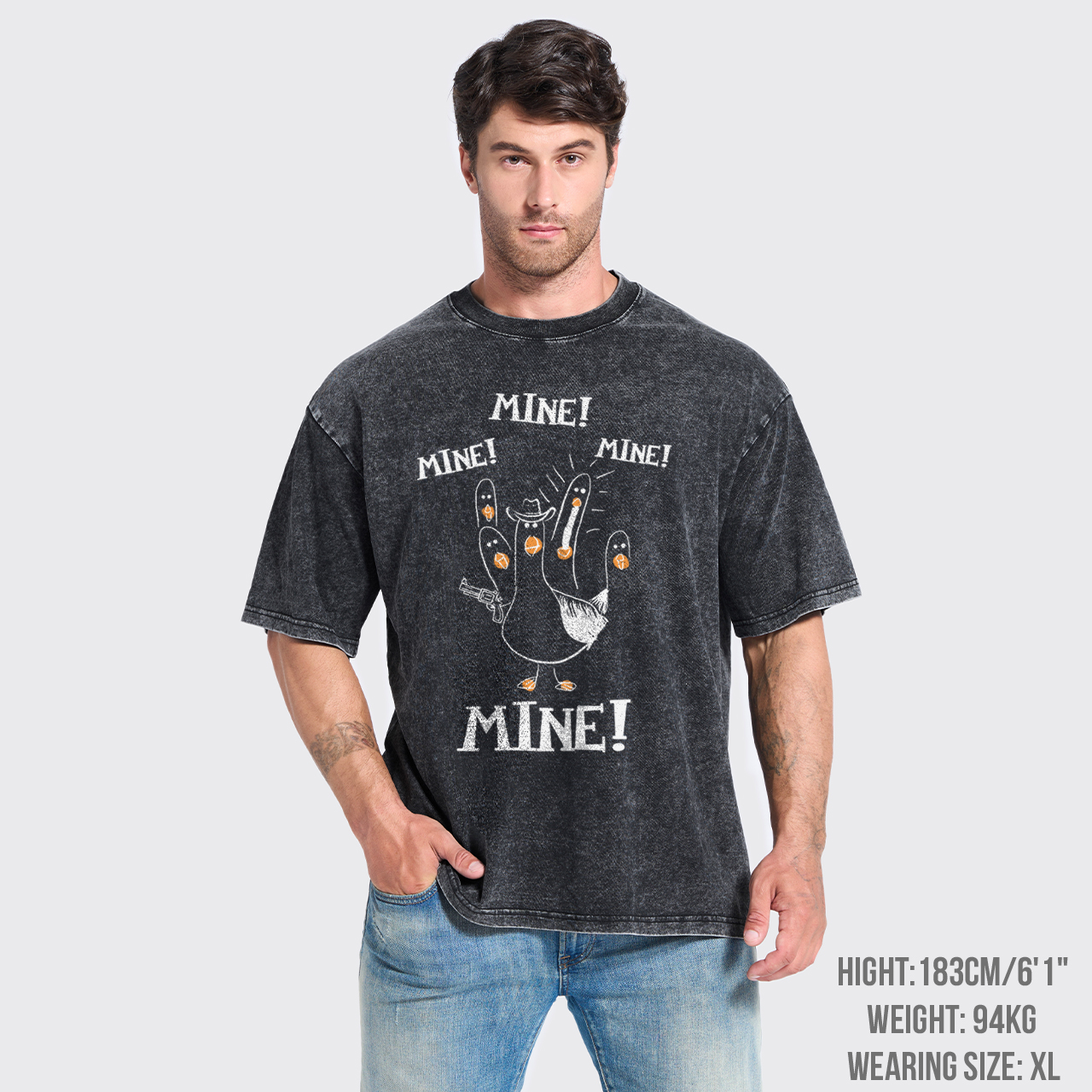 All Mine Garment-dye Tees