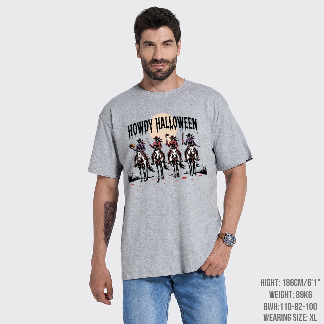 Cowgirl Riding Halloween T-Shirts