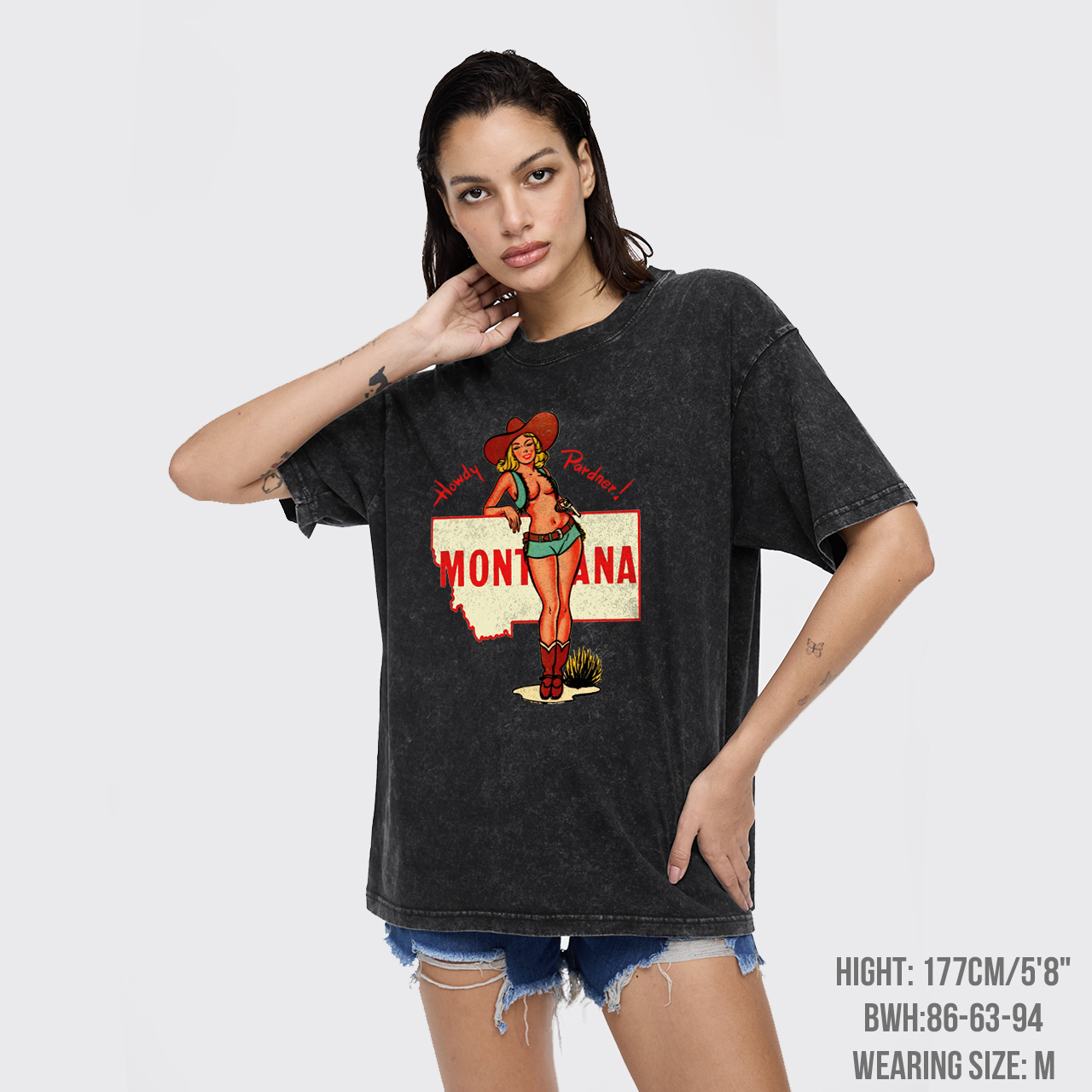 Vintage Cowgirl Garment-dye Tees