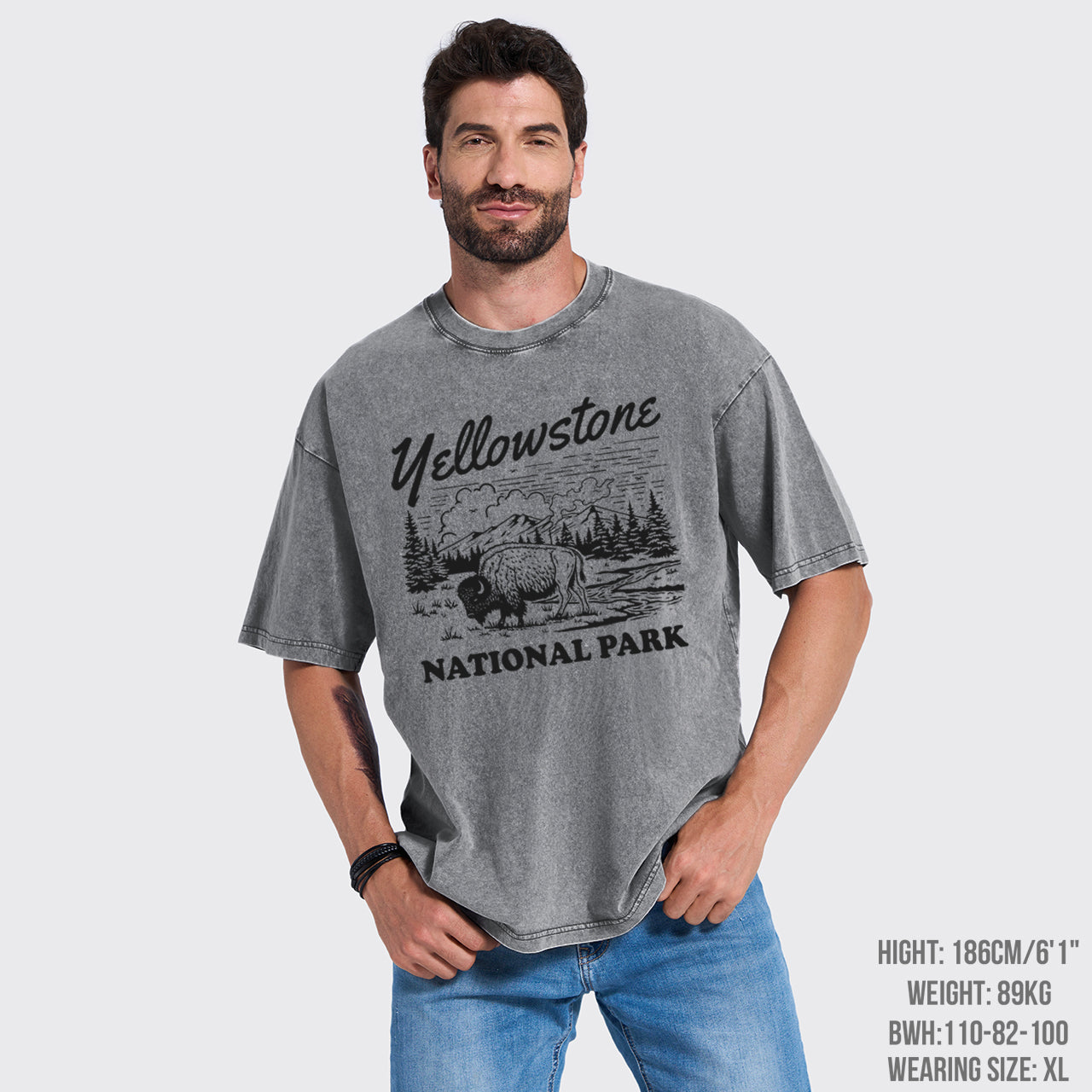 Yellowstone National Park Garment-dye Tees