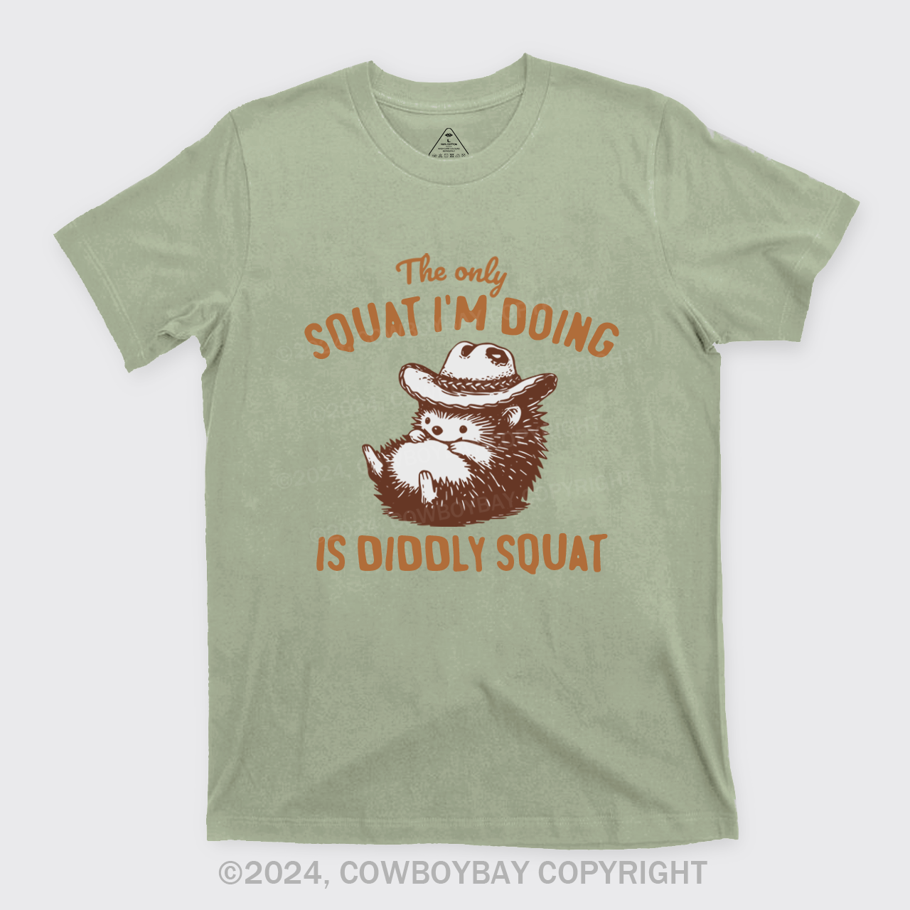Funny Cowboy Racoon In Vintage Style T-Shirts