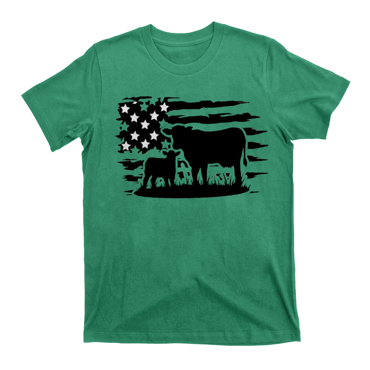 USA Cow Farm Cowboybay T-Shirts