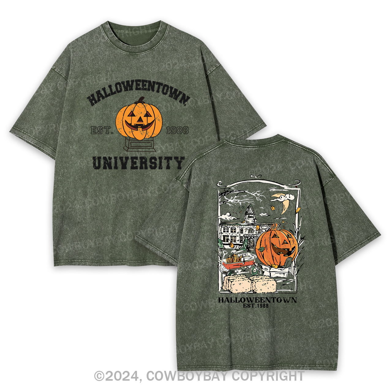 Halloweentown EST.1998 Garment-dye Tees