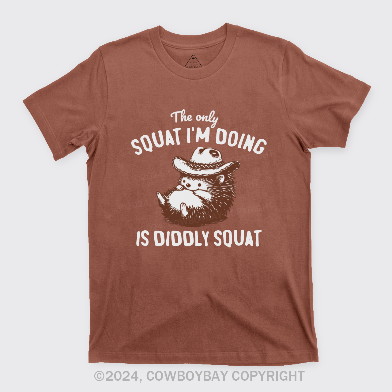 Funny Cowboy Racoon In Vintage Style T-Shirts