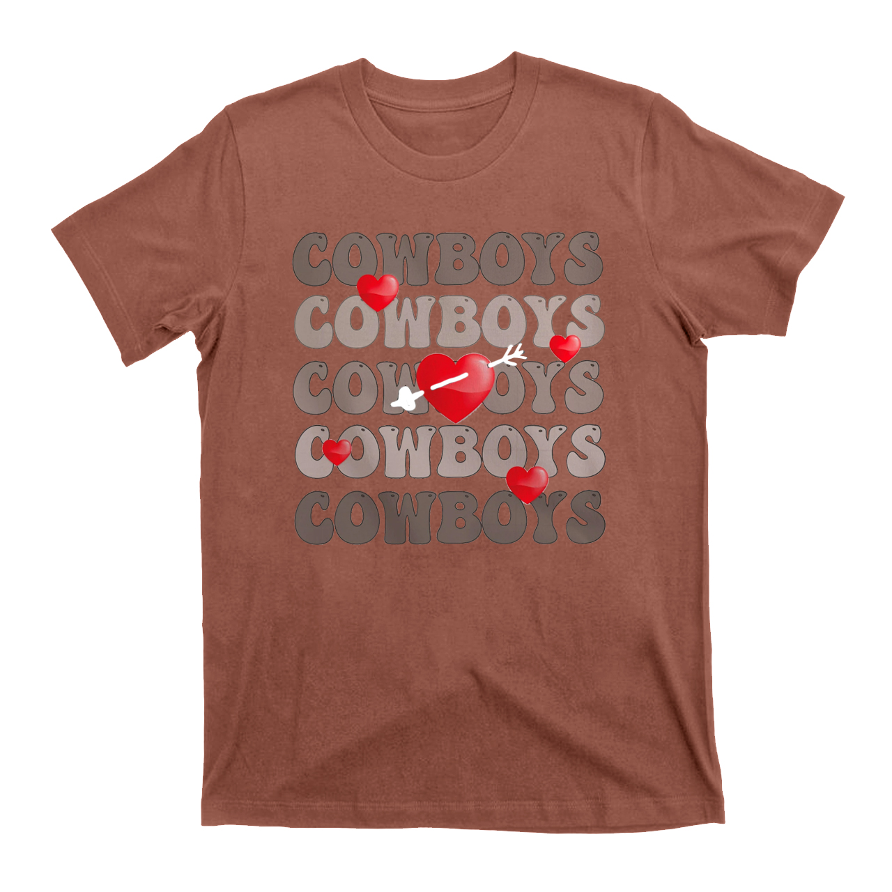Howdy Cowboy Sweetheart Valentine  T-Shirts
