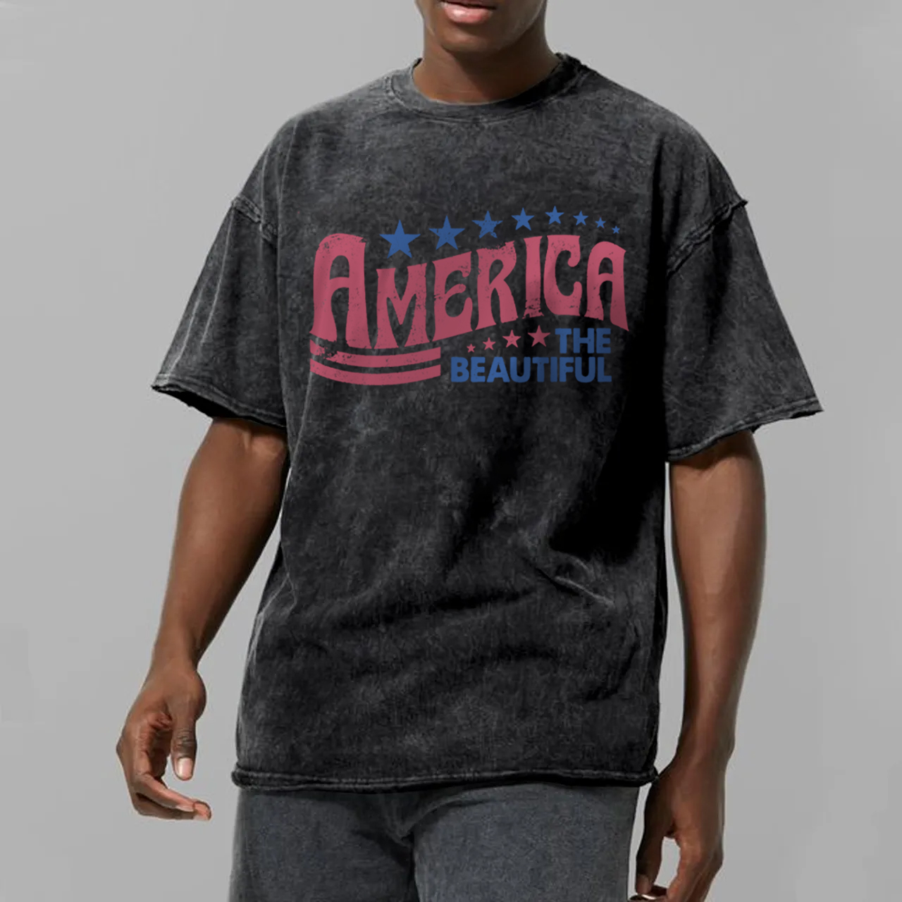 America The Beautiful Garment-dye Tees