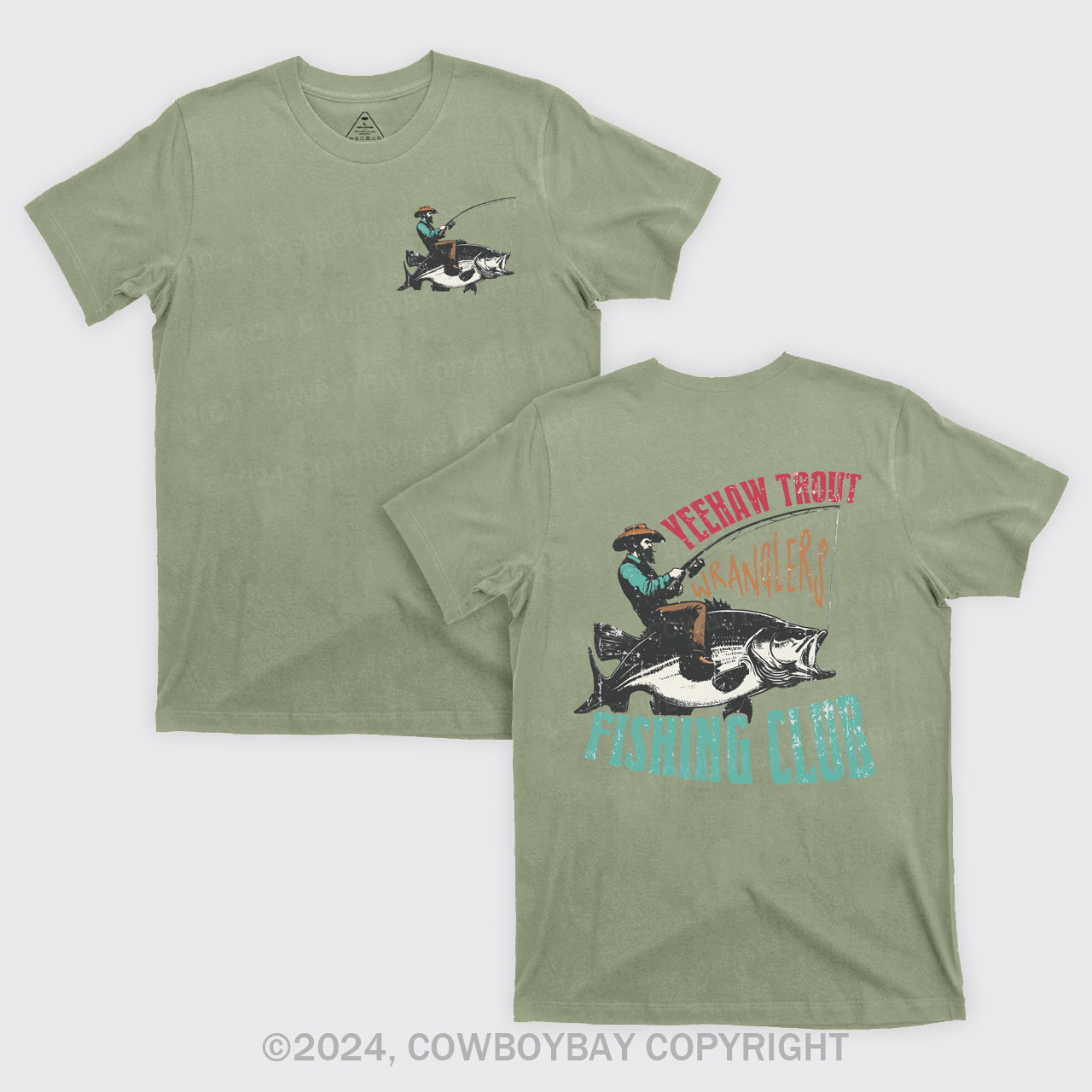 Trendy Western Fishing Club T-Shirts