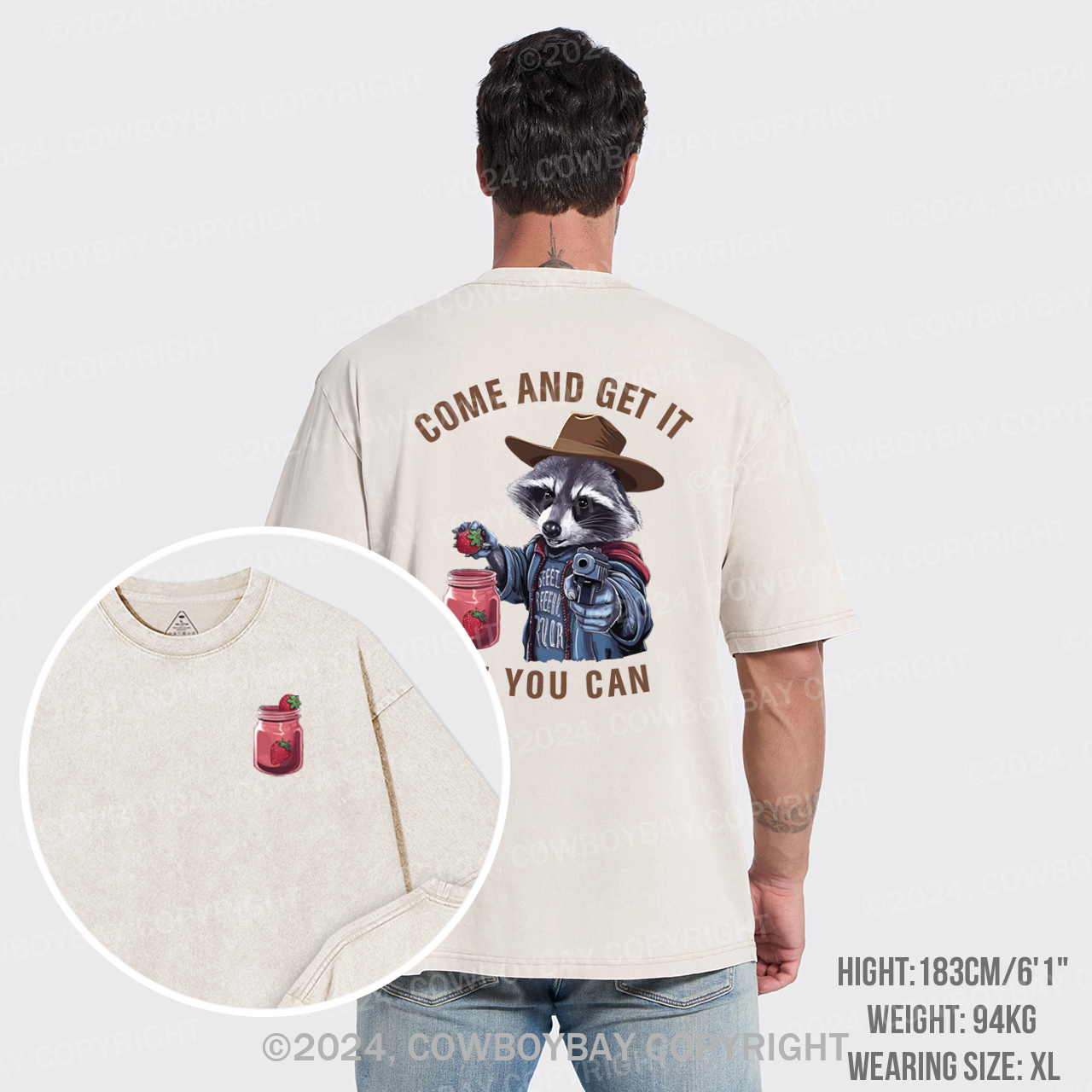 Come and Get It,If You Can Garment-dye Tees