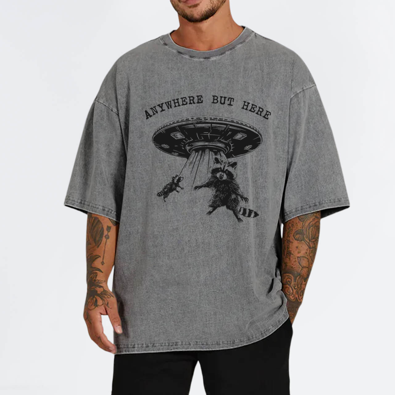 Anywhere But Here Garment-dye Tees