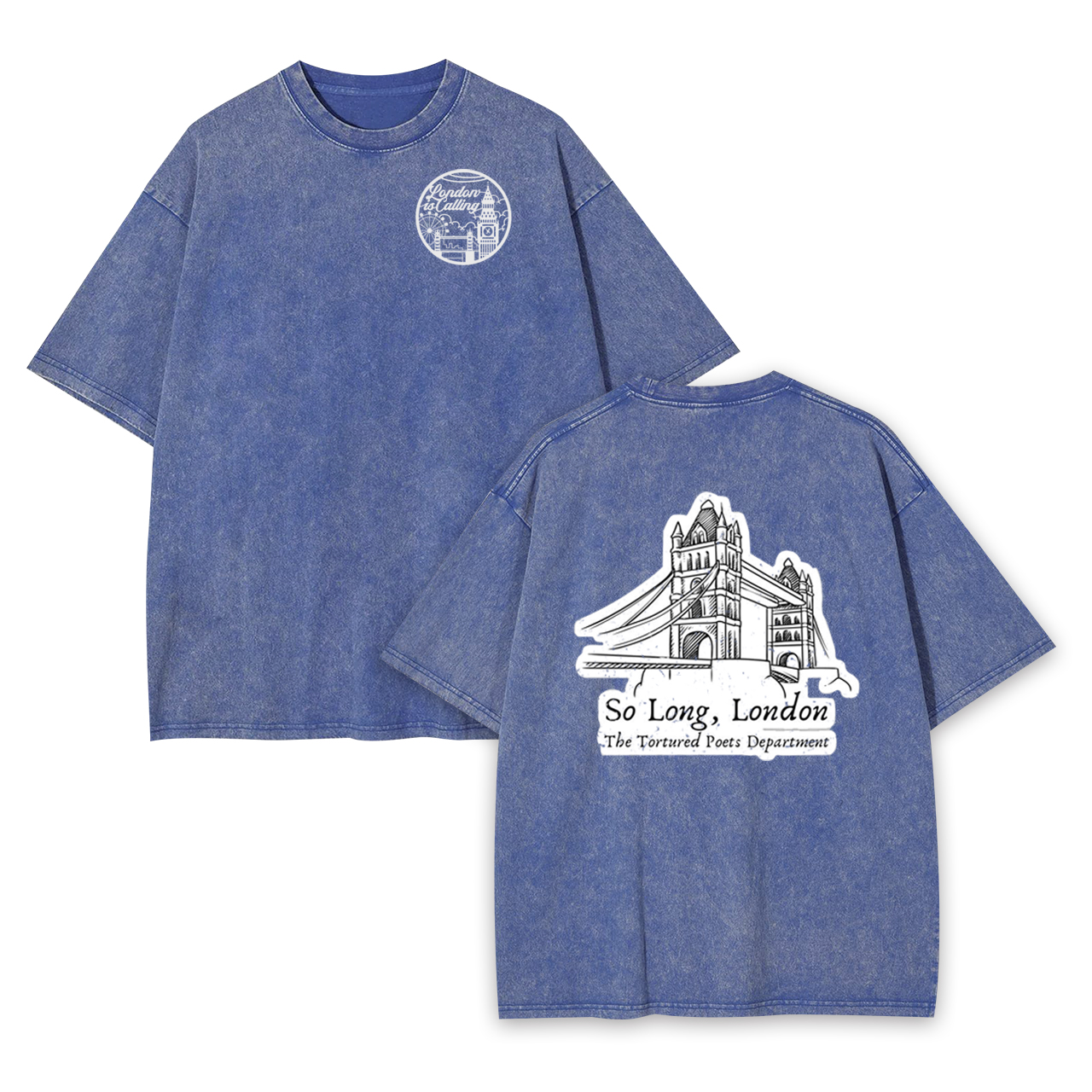 London Boy So Long Garment-dye Tees