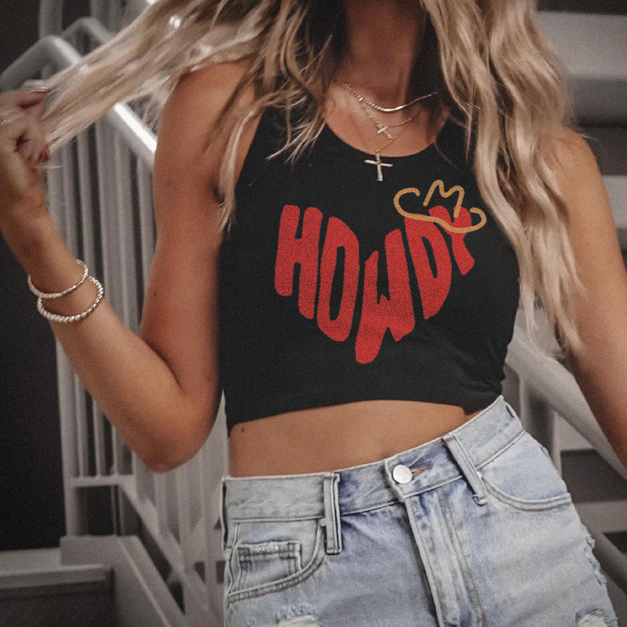 Howdy  Cowgirl Tank Top