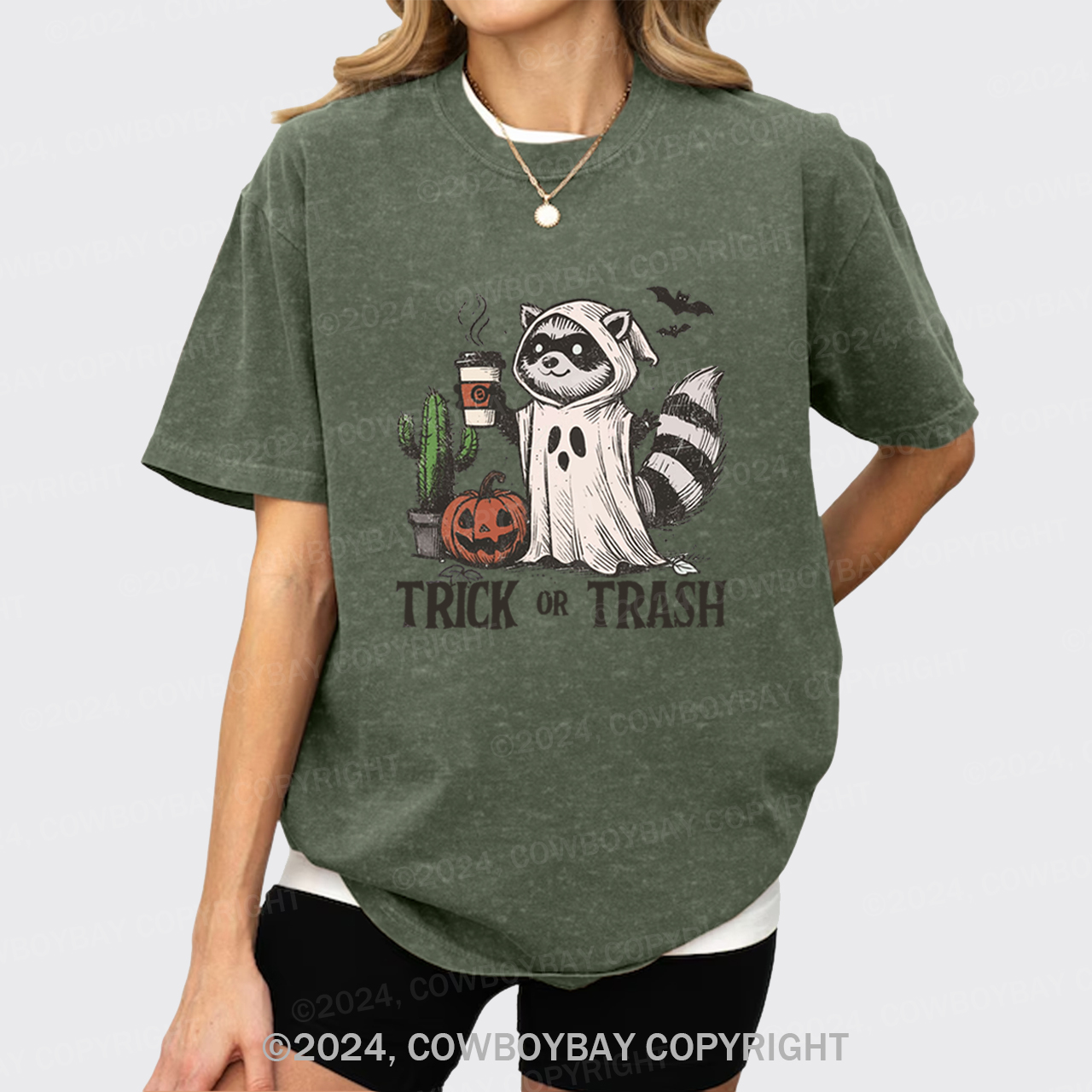 Trick Or Trash Garment-dye Tees