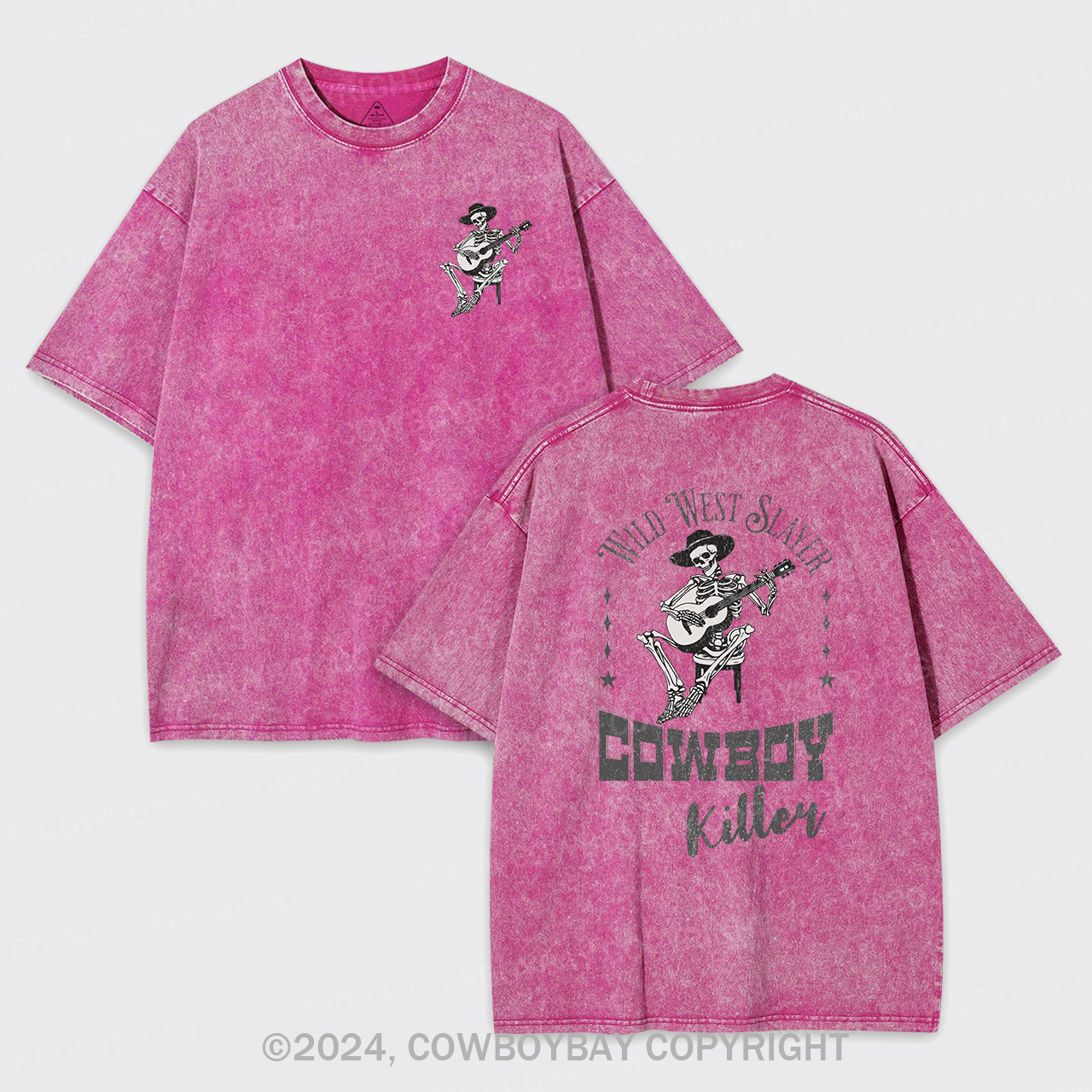 The Cowboy Killer From Halloween Garment-dye Tees