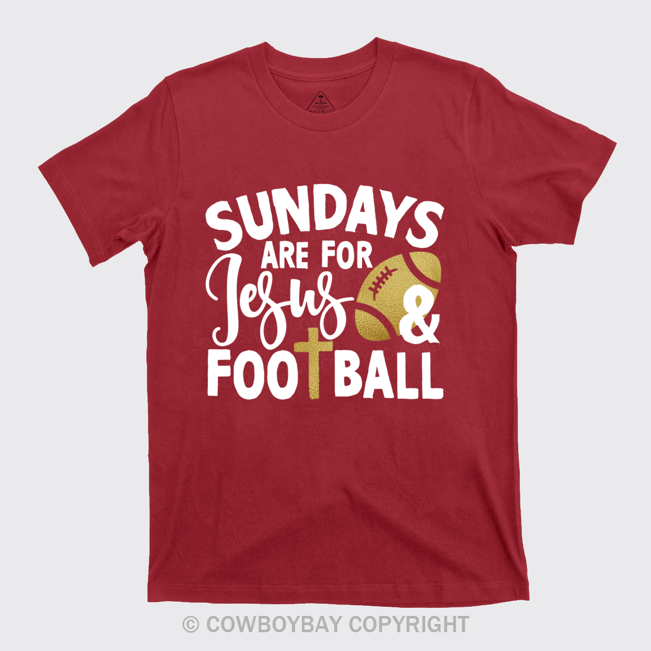 Sundays Are For Jesus & Football T-Shirts