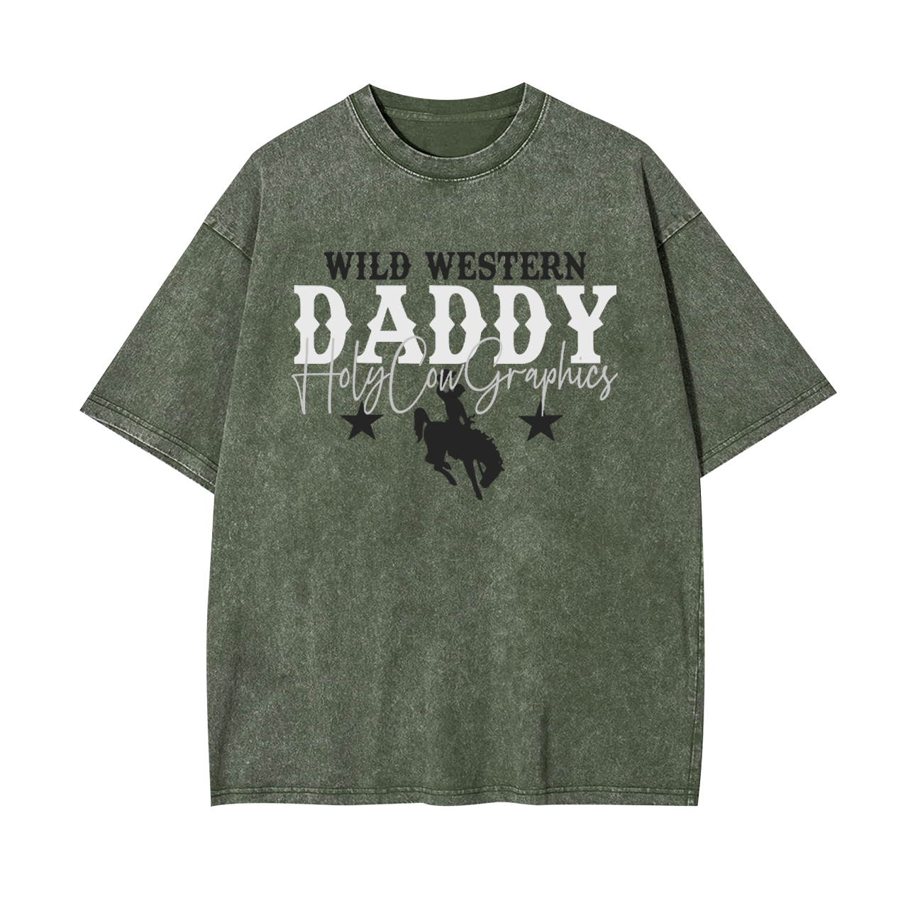 [Copy]The Cool Dad 90s Cowboy Garment-dye Tees