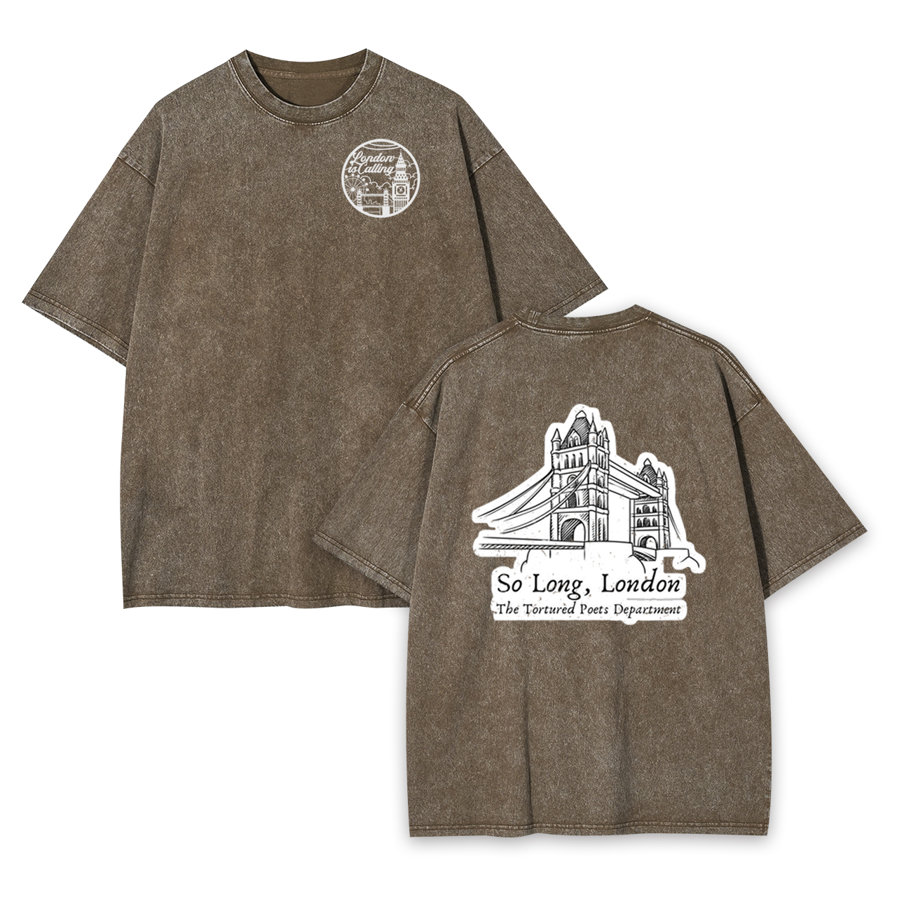 London Boy So Long Garment-dye Tees