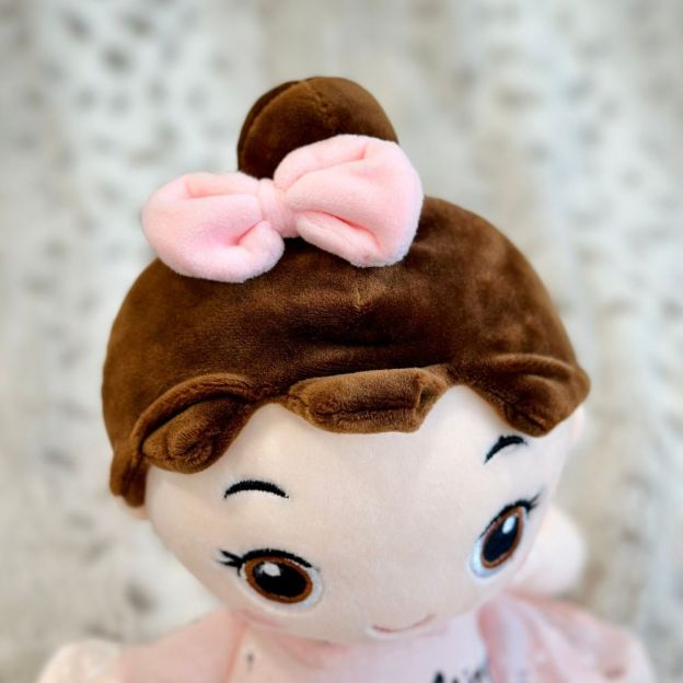 Personalized Kid's Bow Princess Doll