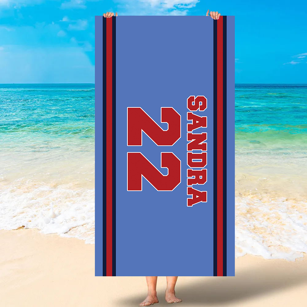 Personalized Lovely Kid Towel for Summer & Beach | CWTowel86