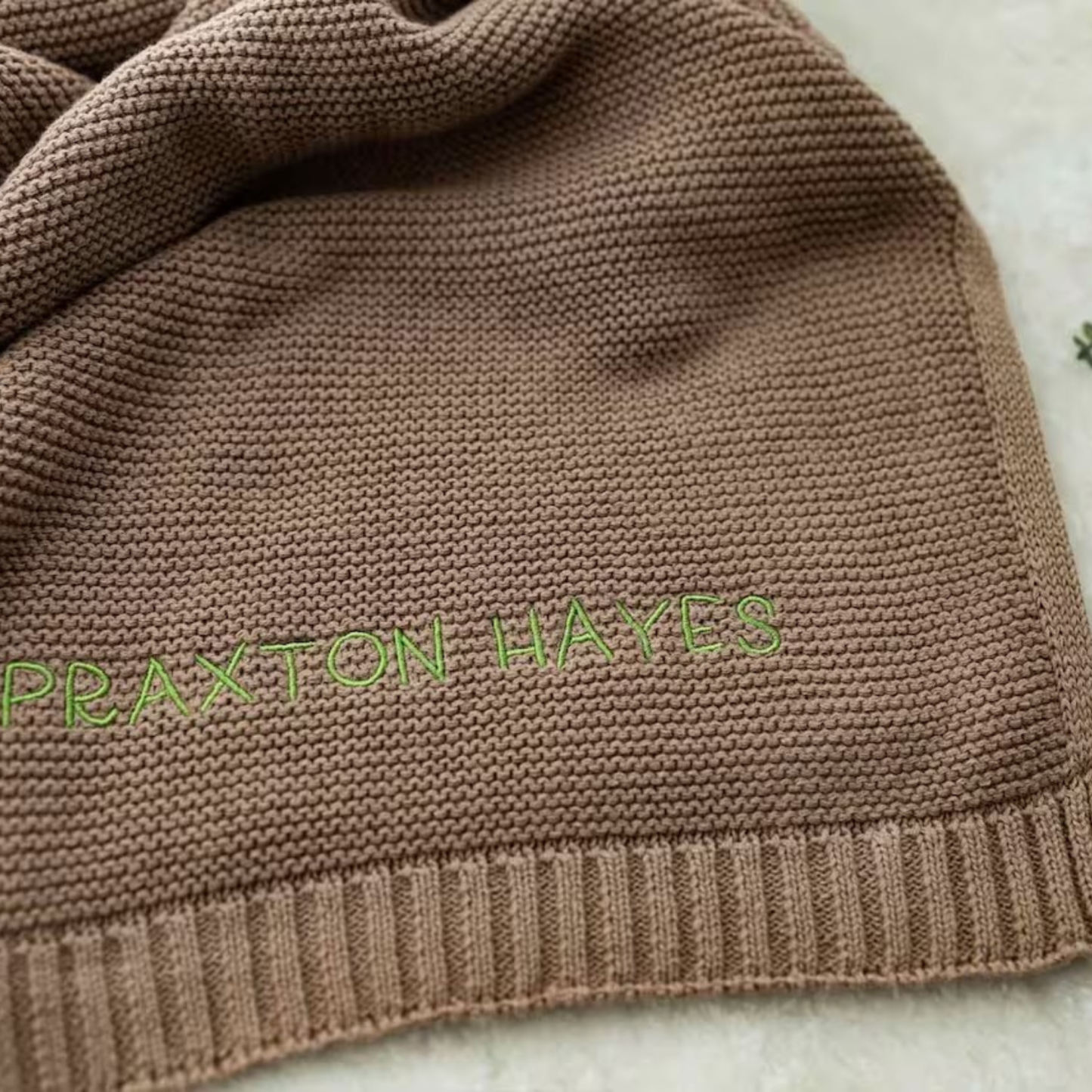 Personalized Embroidered Blanket for Kid Unique Gift | KKKid91