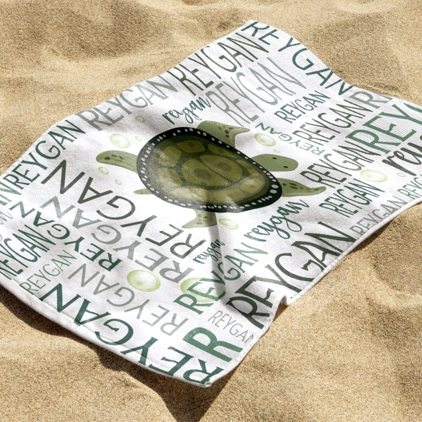 Personalized Ocean Animals Beach towels for Summer & Beach | KKTowel59