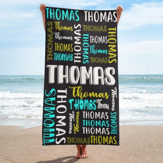Personalized Lovely Kid Towel for Summer & Beach | CWTowel91