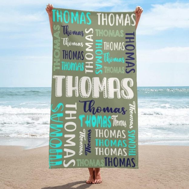 Personalized Lovely Kid Towel for Summer & Beach | CWTowel91