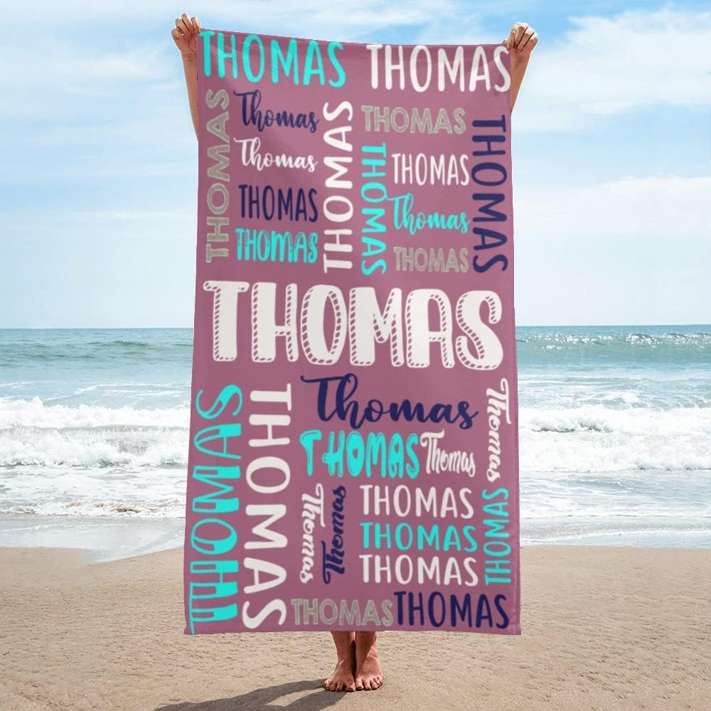 Personalized Lovely Kid Towel for Summer & Beach | CWTowel91