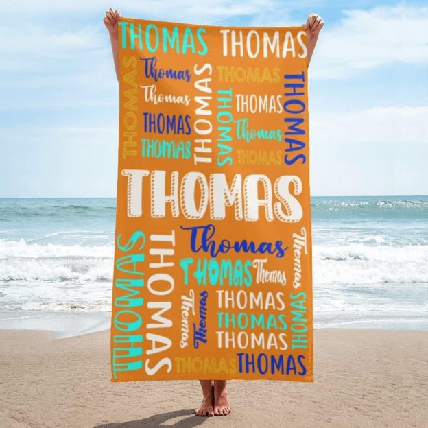 Personalized Lovely Kid Towel for Summer & Beach | CWTowel91