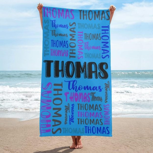 Personalized Lovely Kid Towel for Summer & Beach | CWTowel91