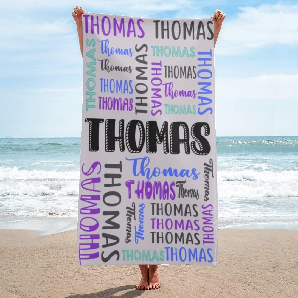 Personalized Lovely Kid Towel for Summer & Beach | CWTowel91