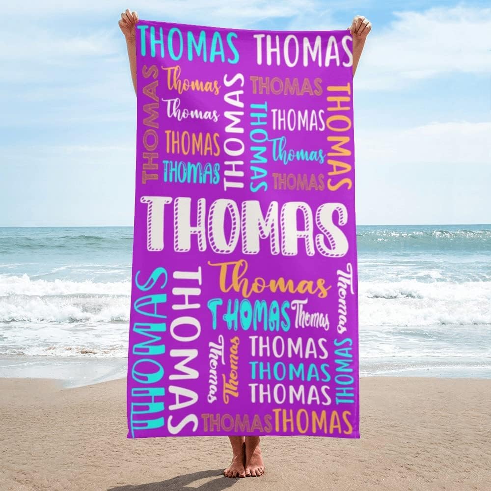 Personalized Lovely Kid Towel for Summer & Beach | CWTowel91
