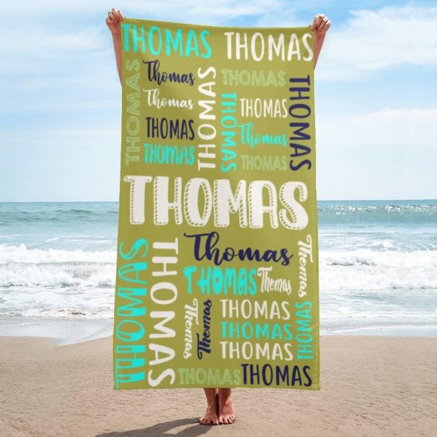 Personalized Lovely Kid Towel for Summer & Beach | CWTowel91